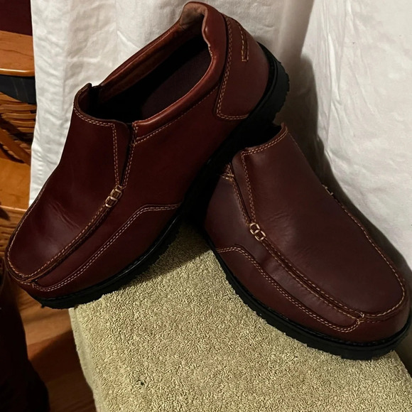 Duluth Trading Company NWOT Men's No B.S. Slip On Mocs Sz 12 Wide - Picture 6 of 7